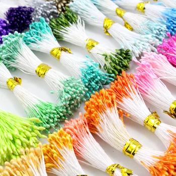 Check Out 900pcs/lot Random Mixed Double Heads Mini Artificial Flower