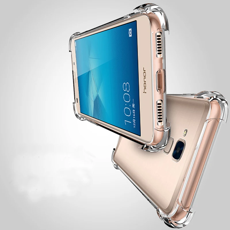 Прозрачный чехол накладка xinwen для huawei honor 5c 7 lite gt3 5 c силиконовый оригинальный