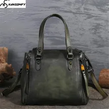 Новинка, женские сумки, Ретро стиль,, высокое качество, натуральная кожа, сумка через плечо, женские сумки, многофункциональная диагональная сумка-мессенджер