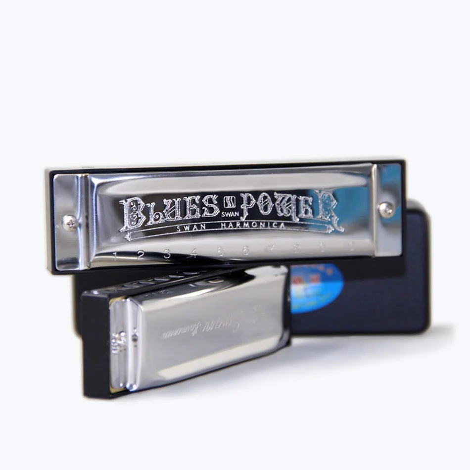 Гармоника с 10 отверстиями SWAN SW1020H C Key 20 тонов блюз|blues harmonica|harmonica bluesharmonica c |