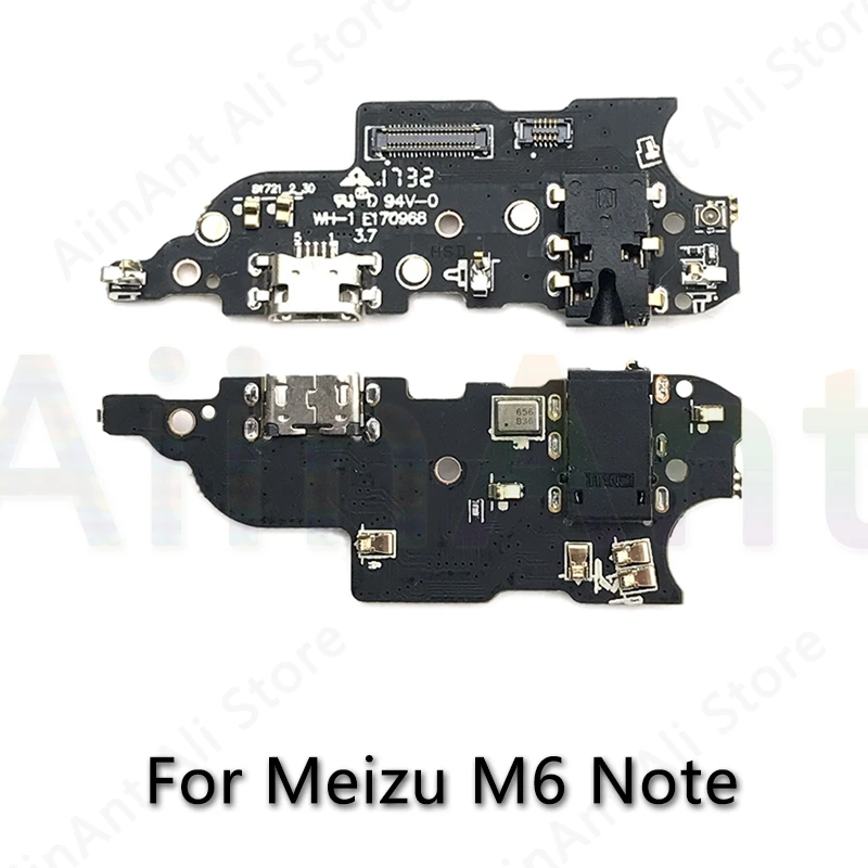 Оригинальная зарядная плата PCB Flex для Meizu M1 M2 M3 M3s M5 M5s M6 Note Mini U10 U20 USB порт разъем док-станция для зарядки гибкий кабель - Цвет: M6 Note