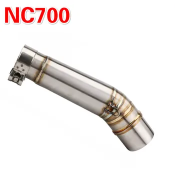 

For HONDA NC700 NC750X NC750 Motorcycle Exhaust Link Middle Pipe For HAONDA NC700 2012~2015 Slip-on Tube AK110