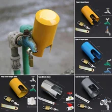 1 Set Iron Lockable Tap Protective Cover Outdoors Garden Against Theft Safe Home Improvement Kitchen Faucet Accessories