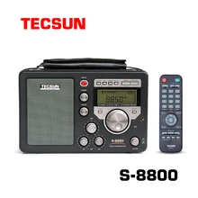 Tecsun s-8800 Высокая чувствительность полный диапазон цифровой настройки стерео дистанционное управление функция радио