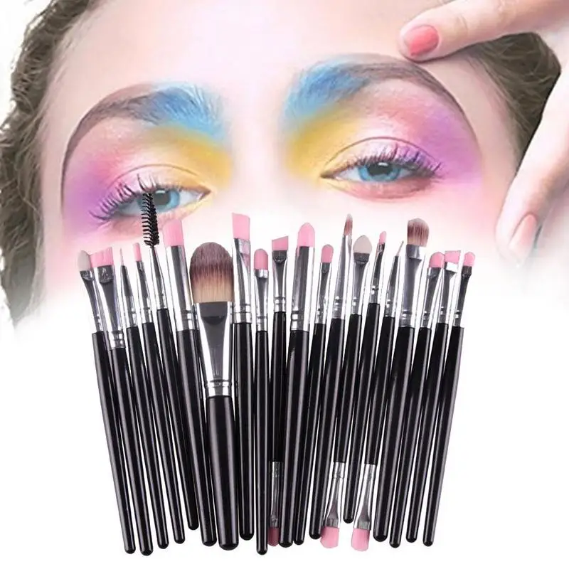 

20pcs Makeup Brushes Set Eye Shadow Foundation Powder Eyeliner Eyelash Make Up Brush Cosmetic Beauty Tool Kit Hot