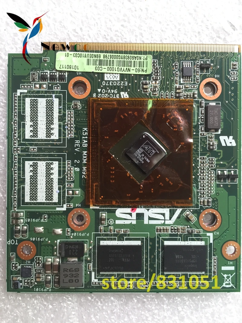 ATI Mobility Radeon HD4500 HD4500 VGA Display/Graphics card 216 0728014  DDR2 512M For ASUS K51AB Board|ati ddr2|ddr2 laptopddr2 800 - AliExpress