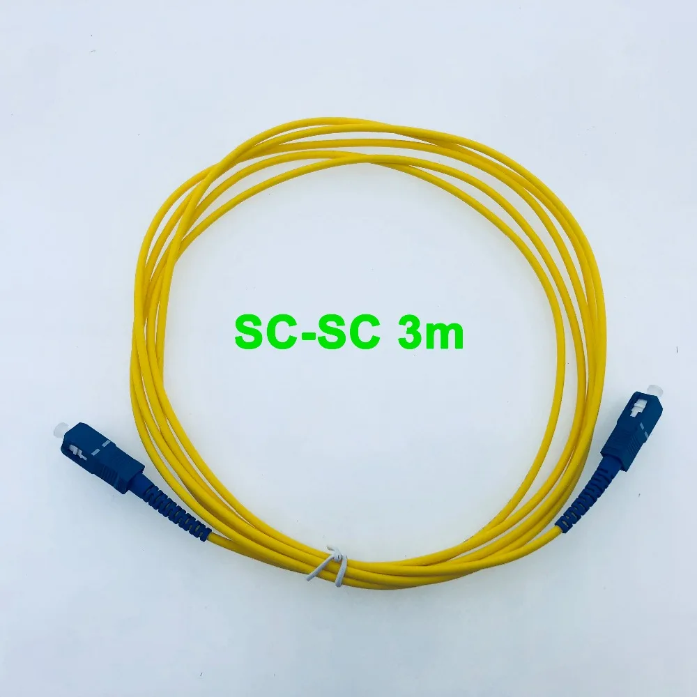 10 шт. SM SX 3 м UPC 2 0 мм или FTTH Стандартный Волоконно оптический патч