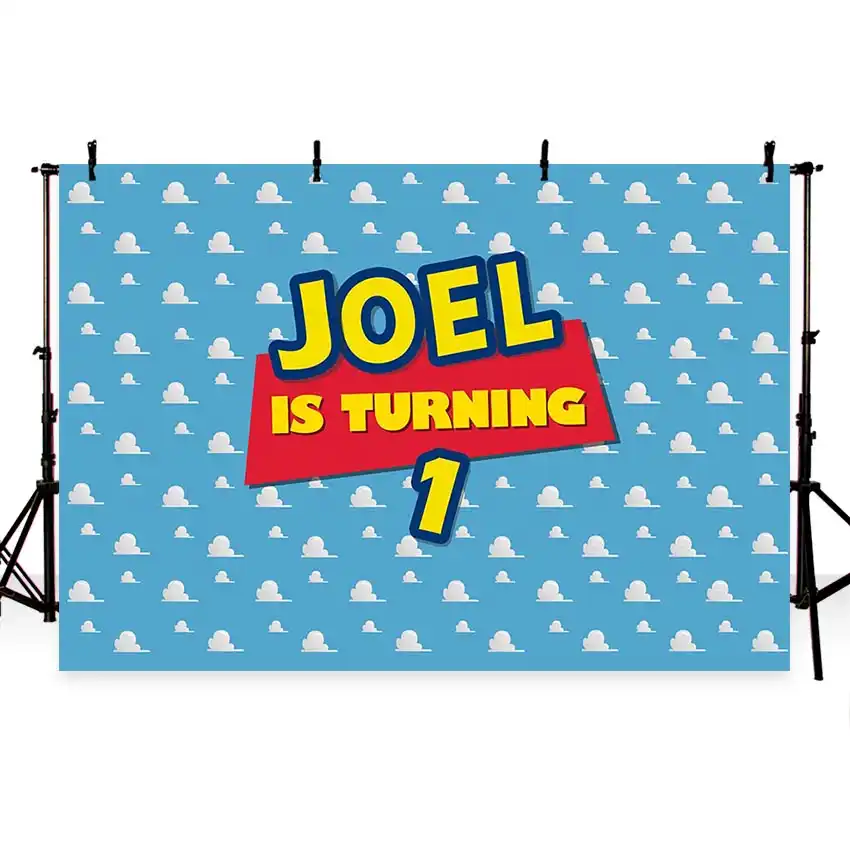 Photo Background Custom Toy Story Themed Jessie Invitation Party