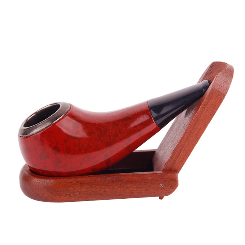 Chicken Leg Shape Short Pipes Chimney Smoking Pipe Mouthpiece Herb Tobacco Pipe Cigar Narguile Grinder Smoke Cigarette Holder herb smoking pipe tobacco pipe smoking pipe tobacco smoking accessories smoking accessories