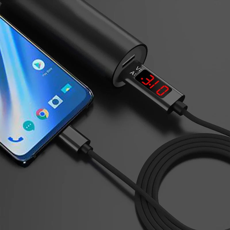 OnePlus 7 Pro Dash автомобильное зарядное устройство Dash Быстрая зарядка Напряжение Ток дисплей кабель для One Plus 7 1+ 6T 5T 1+ 5 OnePlus 3t 3