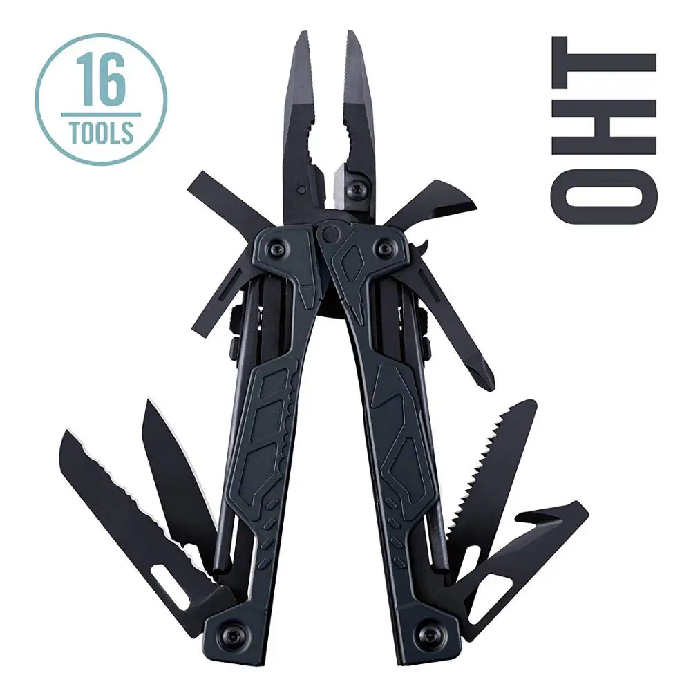 

LEATHERMAN - OHT One Handed Multitool with Spring-loaded Pliers and Strap Cutter, Coyote Tan / Black