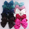 Fashion Ribbon Hairgrips Big Large Bow Hairpin For Women Girls Satin Trendy Ladies Hair Clip New Cute Barrette Hair Accessories ► Photo 1/6