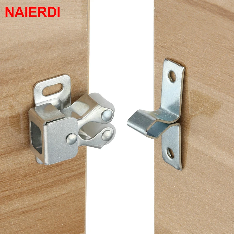 NAIERDI Bag Magnet Cabinet Catches Door Stop Closer Stoppers Damper Buffer For Wardrobe Hardware Furniture Fittings Accessories