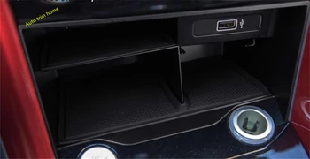 

Lapetus Accessories Center Central Multifunction Container Storage Box Phone Case Holder For Volkswagen T-Roc TRoc 2018 - 2020