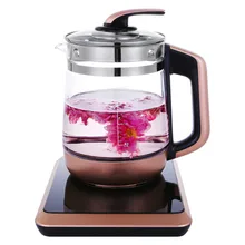 Здоровый горшок полностью автоматический утолщение стеклянный Электрический чайник Многофункциональный чай черный отвара