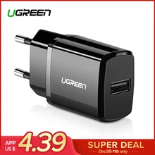 Ugreen 5V 2 1A USB Charger for iPhone X 8 7 iPad Fast Wall Charger EU