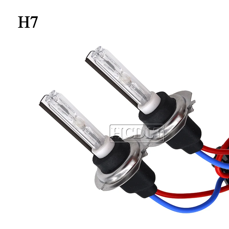 HCDLT AC 35W Xenon Cnlight Straight HID Bulb D2H H1 H3 H11 9005 9006 H7 Metal Base Cnlight 6000K 4300K 5000K Car Light HID Lamp (6)