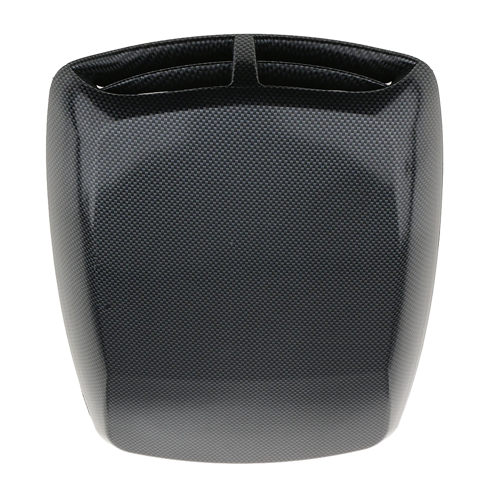 1 Pcs Universal Car Hood Decor Decorative Air Flow Intake Scoop Turbo Bonnet Vent Cover ABS Plastic 12.8*9.8*2 Inch Car Styling