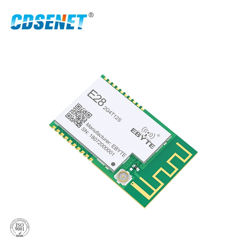 

SX1280 UART 12.5dbm LoRa BLE Module 2.4 GHz Wireless Transceiver E28-2G4T12S Long Range BLE rf Transmitter 2.4GHz Receiver