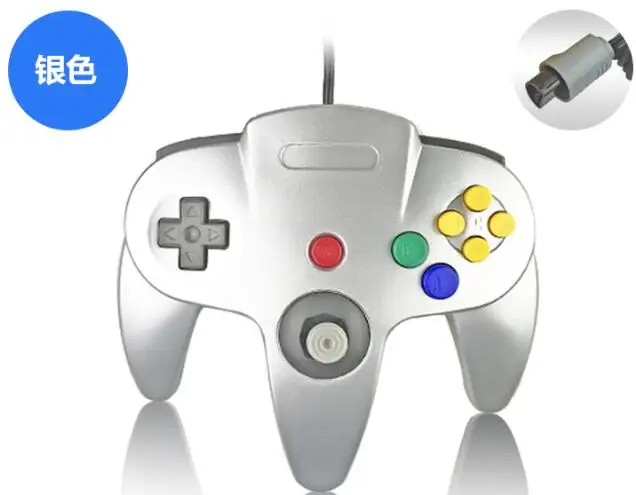 Кристалл зеленый/синий/красный игры геймпад джойстик для N64 Системы|joystick