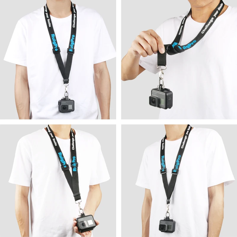 

For GoPro Accessories Neck Strap Lanyard Sling with Quick-released Buckle for GoPro 7 6 5 5s 4 3+ 3 2 1 Action Camera