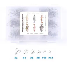 130 шт. Mizugiwa шип круглый изгиб высоких Крючки комплект Рыбалка Крючки Жесткий Bait Бас Судак Краппи Рыбалка снасти персик PESCA