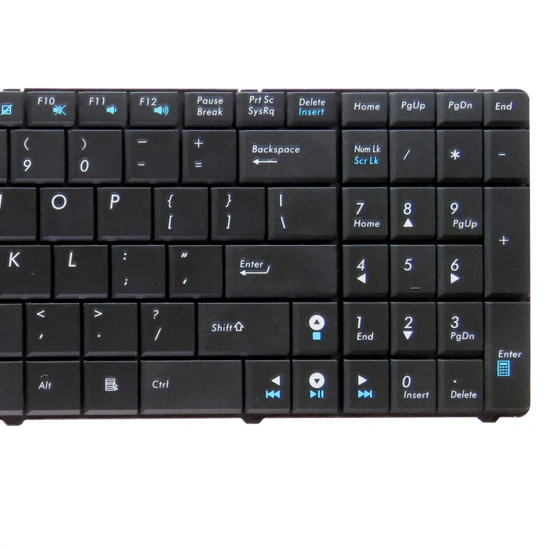 Клавиатура для ноутбука GZEELE новая английская клавиатура ASUS K51 K51AB K51AC K51AE K51IO K61 K61IC