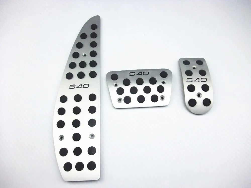 sale For VOLVO S40 AT aluminum Fuel Brake rest foot pedal car pedals