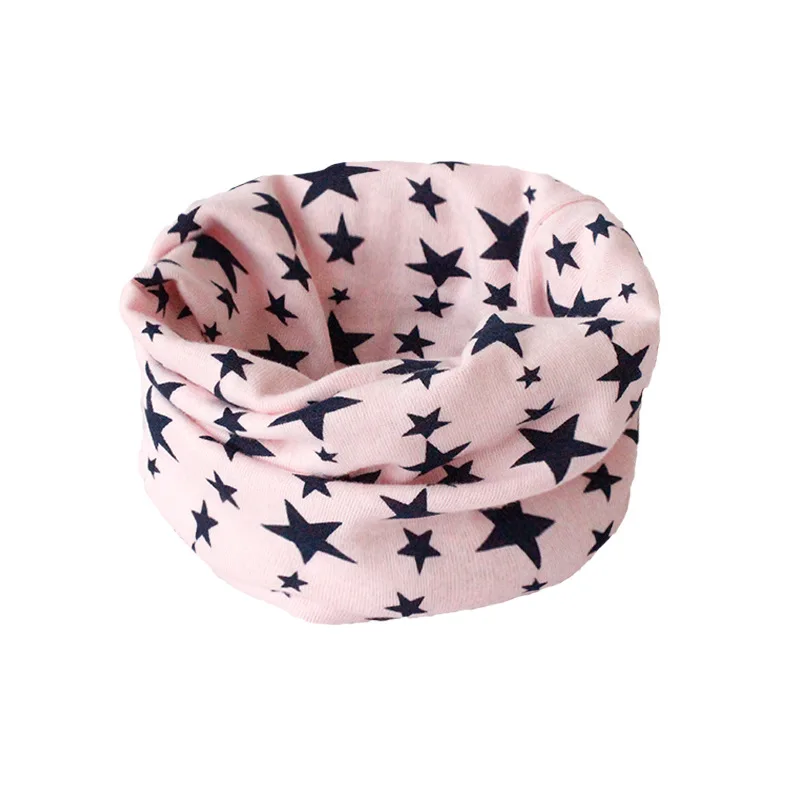 Модные Демисезонный теплый детский шарф 40*20 см, детский хлопковый шарф для девочек, для мальчиков-хомут с круглым воротником для мальчиков и девочек детский шарф шейный платок бандана - Цвет: light pink