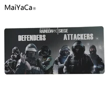 

MaiYaCa Mouse Pad to Mouse Notbook Computer Mousepad High quality Gaming Padmouse DOTA Gamer to Laptop Mouse Mat For Rainbow Six