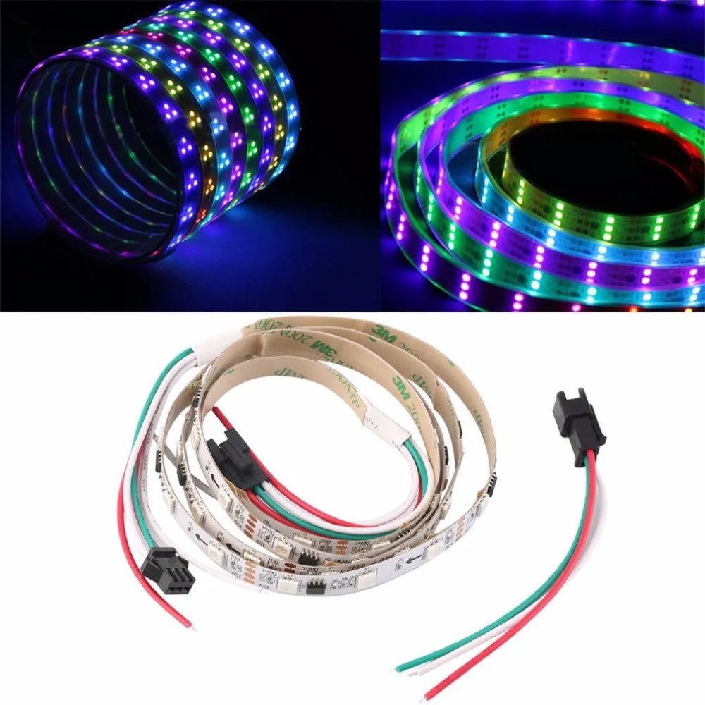 48 LED/M Flexible LED Strip Light 12V Home Strip Lamp DIY ...