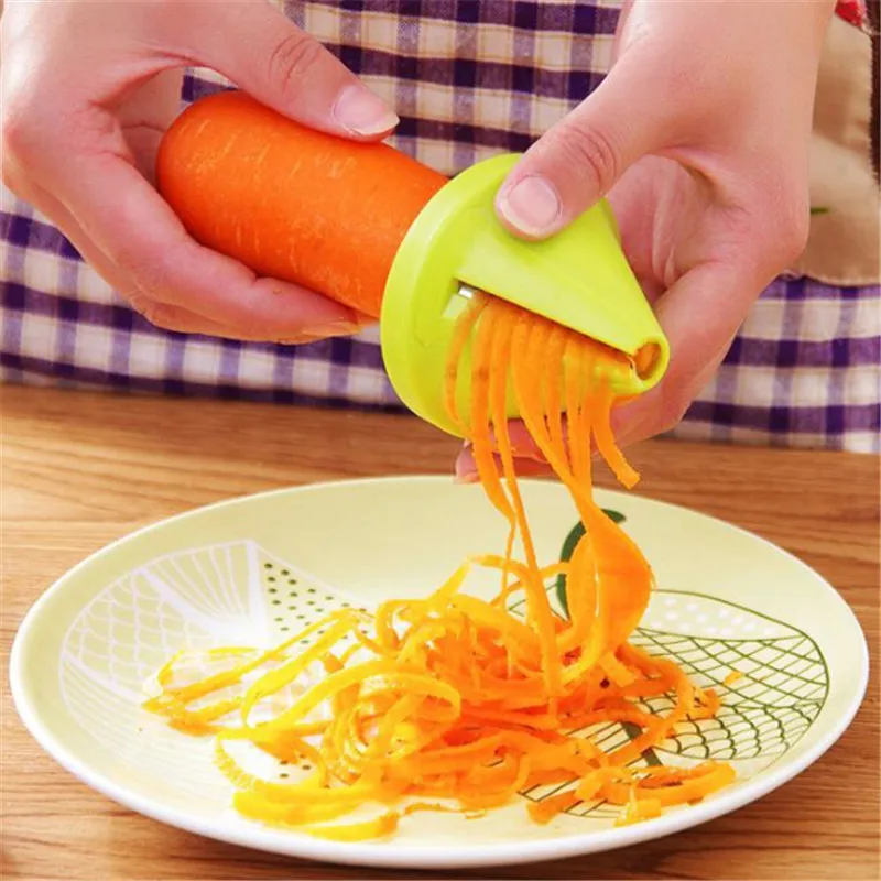 Кухонные принадлежности гаджеты спиральная овощерезка измельчители салат кулинарные инструменты Морковь Огурец терки