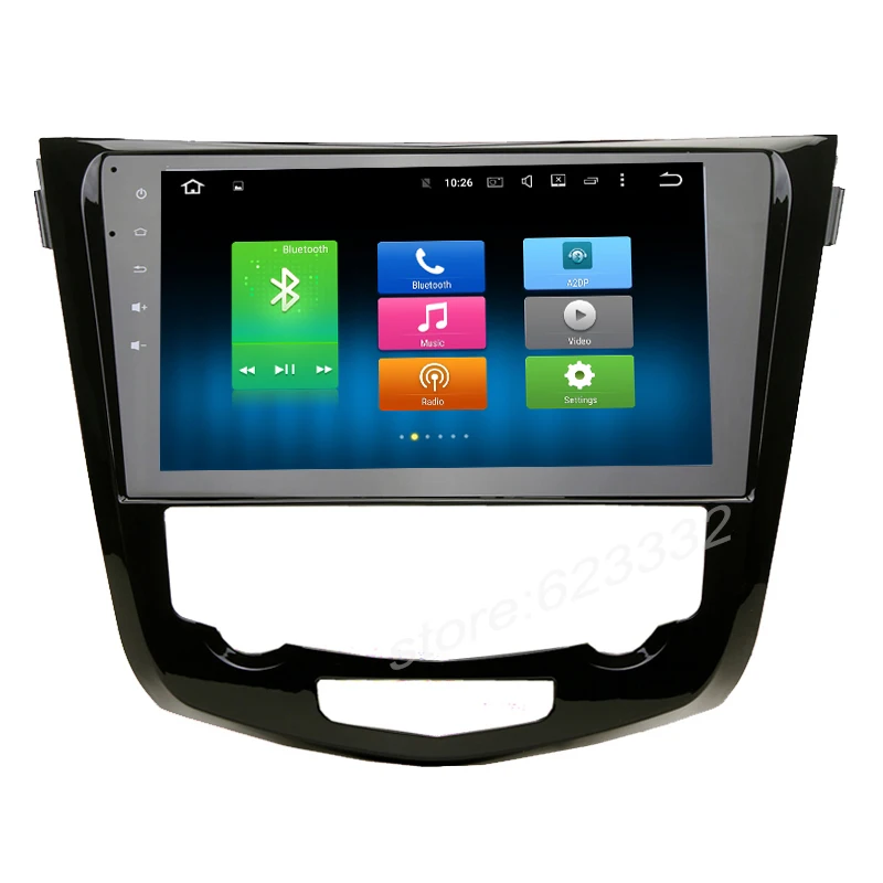 Sale for Nissan Qashqai X-trail 2014-2018 Android 8.0 car GPS radio player with Octa core px5 4+32G wifi 4g usb auto Multimedia 2