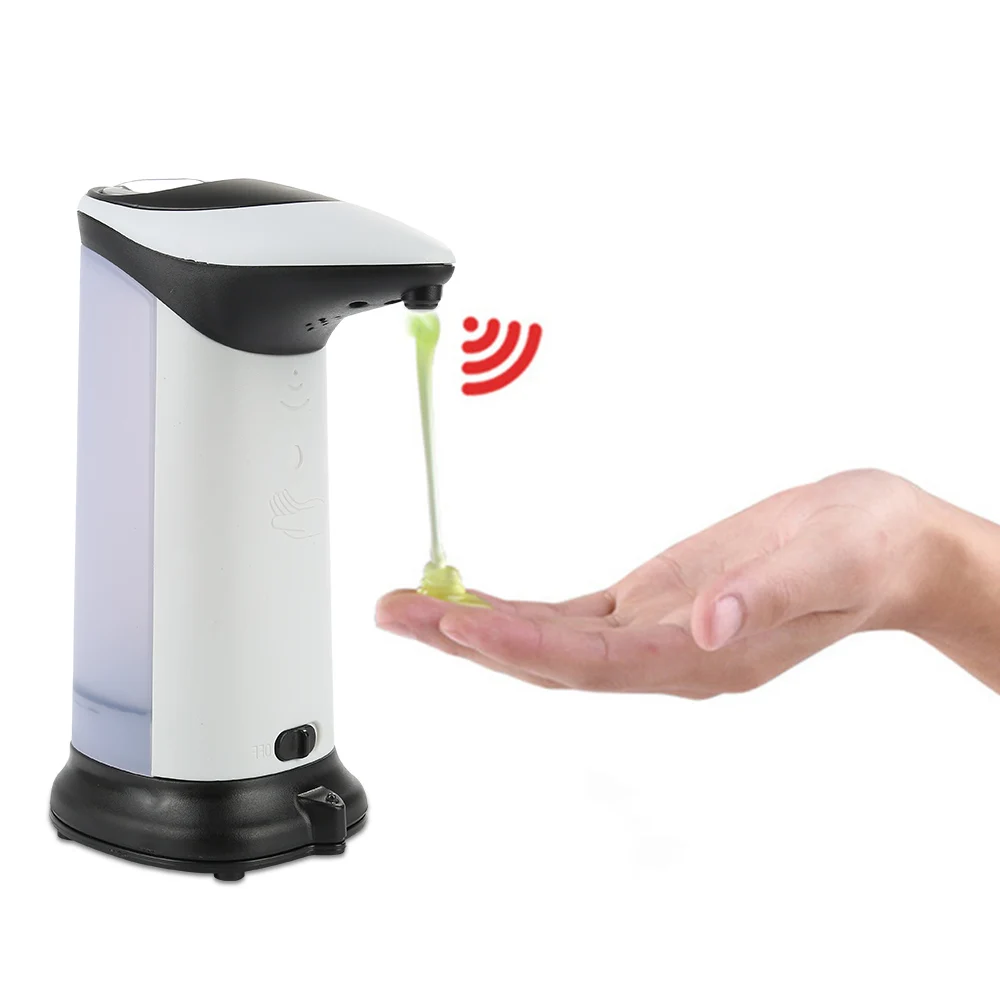 

New Upgraded 420Ml ABS Automatic Liquid Soap Dispenser Smart Sensor Touchless Sanitizer Dispensador for Kitchen Bathroom