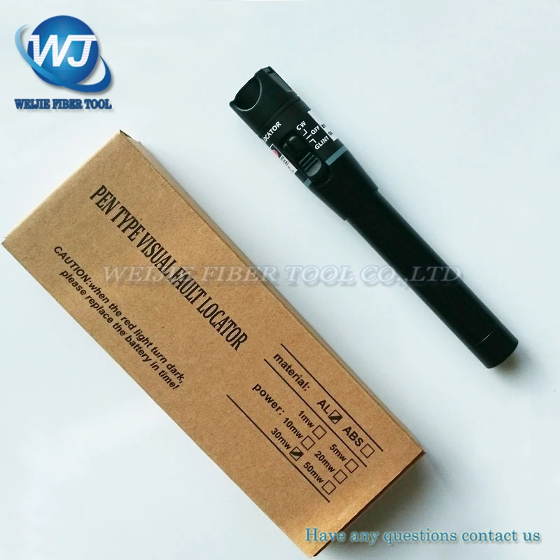 imágenes para Envío libre FTTH óptica láser Pluma 30 mW 30 km de fibra óptica localizador visual de fallos VFL, fibra óptica cable de Prueba Láser 650nm imágenes para Envío libre FTTH óptica láser Pluma 30 mW 30 km de fibra óptica localizador visual de fallos VFL, fibra óptica cable de Prueba Láser 650nm