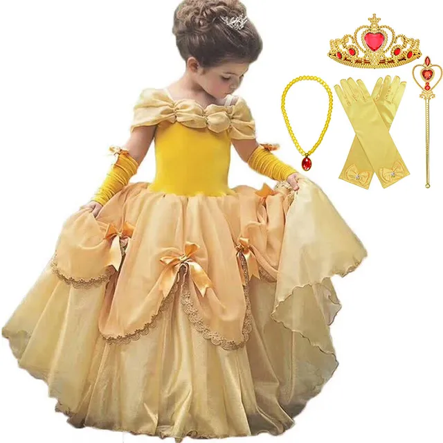 princess belle baby costume