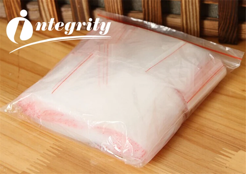 

INTEGRITY 1000pcs/lot 7*11cm transparent travel bags Gifts/Cookie/Clutter/ packing plastic ziplock clear self seal receive pouch
