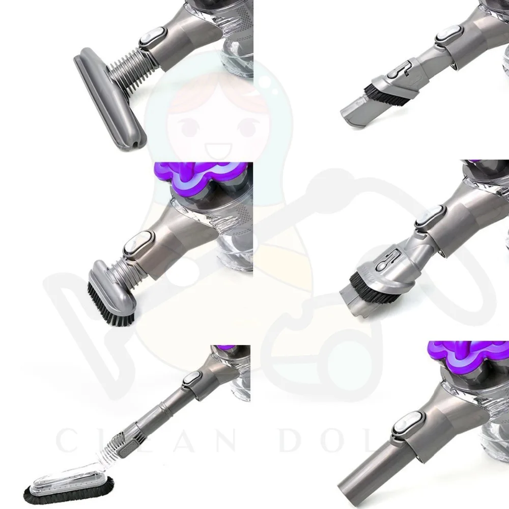 7-Pack чистая кукла dyson пылесос запасные части Dyson V6 DC58 DC59 DC62 DC74 набор инструментов для крепления