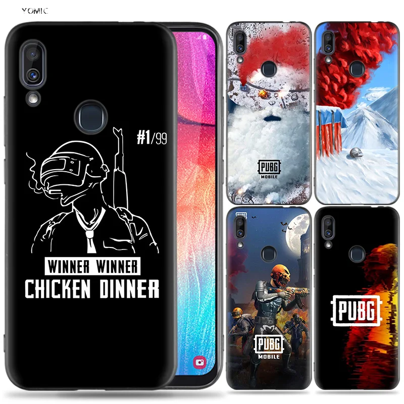 

Silicone Case for Samsung Galaxy A30 A50 A10 A20 A70 A40 M10 M20 M30 A6 A8 J4 J6 J8 Plus A7 A9 2018 PUBG