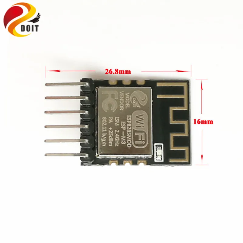 

Mini Ultra-Small Size ESP-M3 From ESP8285 Module Serial Wireless WiFi Transmission Module Compatible With ESP8266