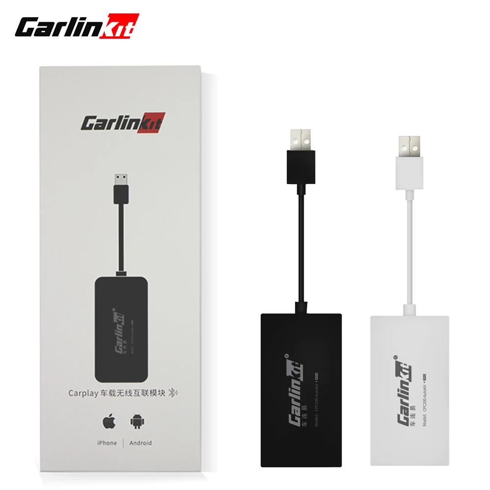 Carlinkit беспроводной Смарт ссылка Apple CarPlay ключ для Android навигации плеер мини USB Carplay палка с Android авто