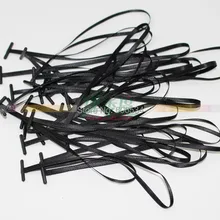 Высококачественная подвесная бирка шелковая нить в одежде, шнур для бирки для одежды с Т-образной головкой, бирка для печати с булавка в форме тыквы 500 шт