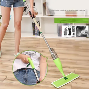 

Household Mop 360 degree Rotatable Head Mop Flat Cleaning Mops Home Floor Water Spray Cleaner Hand Tool