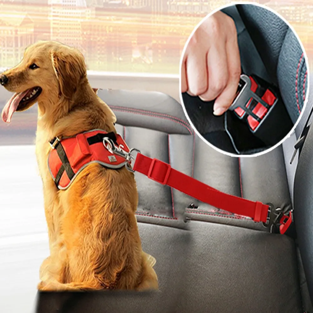 Ошейники для собак, поводок для автомобиля, ремень безопасности для собак, ремень безопасности для собак