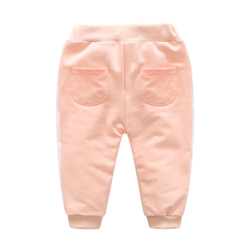Tem Doger/весенне-осенний хлопковый спортивный комплект с карманами для маленьких мальчиков и девочек, куртка+ штаны, 2 предмета в комплекте, спортивный костюм, комплект одежды для малышей