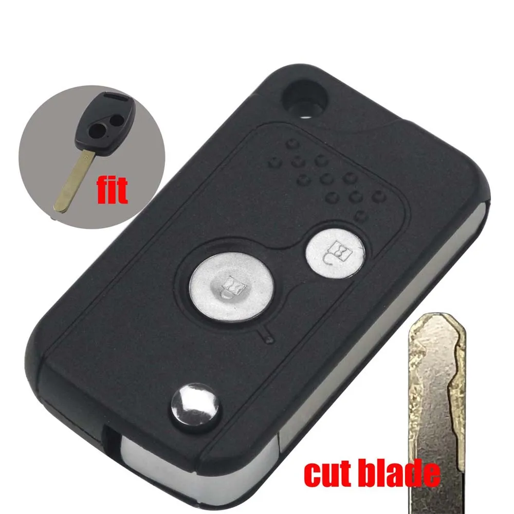 Jingyuqin Cut Blade Remote Car Key Blade for HONDA Accord Civic CRV
