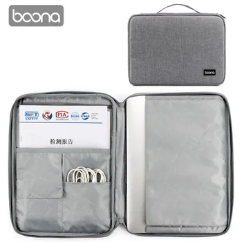 

Boona 12/13/13.3 Inch Portable Laptop Bag Oxford Zipper for Macbook air 13 inch Casual Handheld waterproof Notebook bag