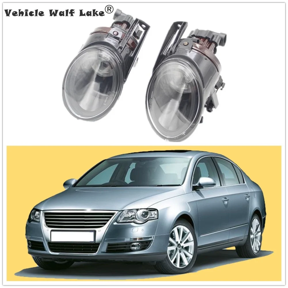 

2pcs Fog Light For VW Passat B6 3C 2006 2007 2008 2009 2010 2011 Car-styling Front Fog Light Fog Lamp Convex Lens And Bulbs