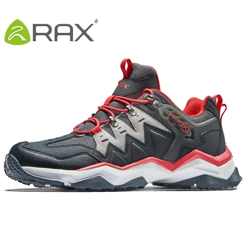 

RAX 2019 Mens Waterproof Hiking Shoes Men Outdoor Trekking Walking Shoes Outdoor Sports Sneakers Men Large Size Hiking Boots Men