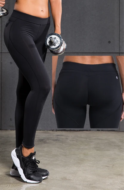 Oliote Women Yoga Fitness Running Gym Stretch Sports Pants Trousers Leggings Pants